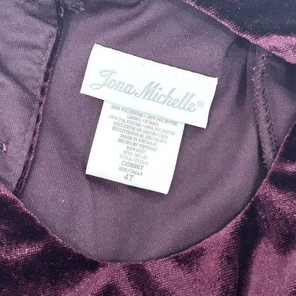 Toddler girl, purple dress - Picture 8 of 12